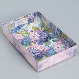 Цена за 5 шт. Кондитерская упаковка, коробка для макарун с пластиковой крышкой, «Подарок для тебя», 18 х 12 х 3.5 см