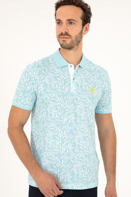 U. S. Polo Assn / Мужская мятная футболка - U.s. polo assn фото 3