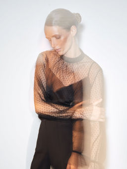 ЕМКА / Блузка в горох - Emka фото 3