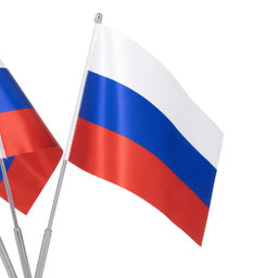 Флагшток настольный с тремя флажками - Simaland фото 3