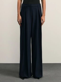 Широкие брюки с вискозой в составе / Zarina  фото 2