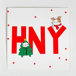 Набор подарочный новогодний «Этель»: плед, носки, 2 игрушки, открытка