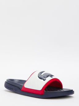 Мужские шлепанцы Сланцы LACOSTE SERVE SLIDE DUAL 1252CMA