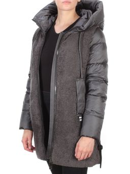D6816 DARK GRAY Куртка зимняя женская KARERSITER (200 гр. холлофайбера) - Fashion фото 7