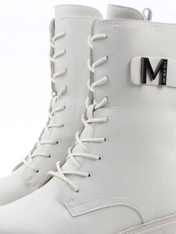 04-PAX27-2Z MILK Ботинки зимние женские (натуральная кожа, 100% шерсть)