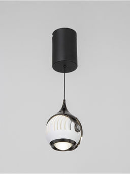 Светильник BayerLux «Кинг», 7 Вт, LED, 4000К, чёрный/белый, 9×9×18(+150) см