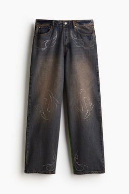 Loose Jeans con strass - H&m фото 15