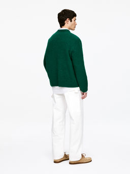 Su?ter relaxed fit en mezcla de lana y alpaca - H&m фото 5