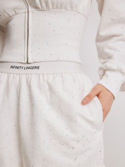 Infinity / Шорты жен. Beider белый меланж - Infinity Lingerie фото 4