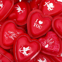 Цена за 50 шт. Мармелад желе Сердце, 10 г