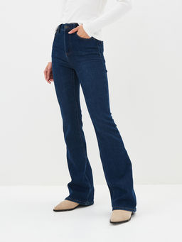 Утепленные Женские Джинсы Клеш Ут. Начёс - Mossmore фото 19