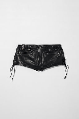 KATE MOSS X ZARA LEATHER SHORTS