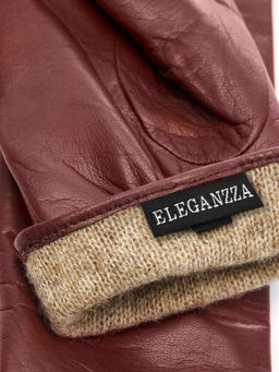 Перчатки женские 100% ш IS00700 merlot - Eleganzza фото 4