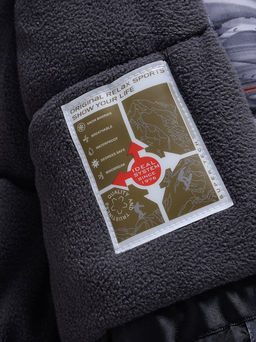 Горнолыжный костюм Valianly подростковый для мальчика темно-серого цвета 9229TC  фото 9