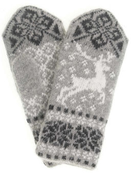Варежки женские "Олень" ПП 3202-29