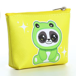 Цена за 4 шт. Кошелёк детский для девочки «Милые зверята», МИКС