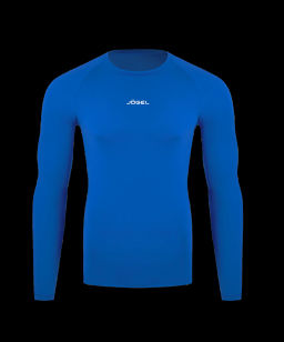 Футболка компрессионная с длинным рукавом JOGEL CAMP PerFormDRY Baselayer LS Tee, синий  фото 2
