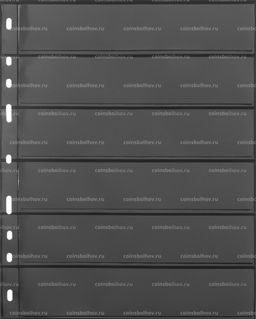 Лист для банкнот на 6 ячеек формат Optima 6S Черные LEUCHTTURM 316995