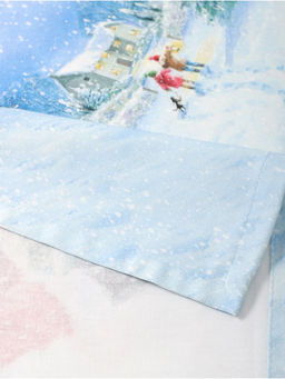 Скатерть новогодняя Этель. Рождественский вечер, 150?220 см, с ВГМО, 100% хлопок, саржа 190 г/м?