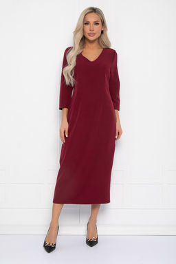 Платье Фабела (бордовое) П11652 - Lt collection фото 10