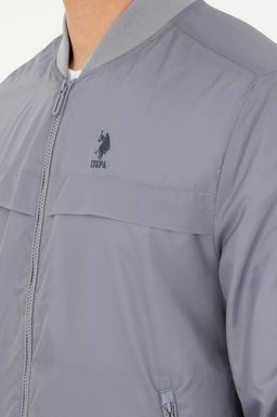 Мужское серое пальто Неожиданная скидка в корзине - U.s. polo assn фото 7