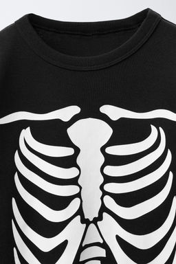 6-14 YEARS/ GLOW-IN-THE-DARK SKELETON PYJAMAS - Zara фото 6