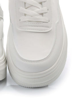 05-6180-30 WHITE Кроссовки женские (искусственные материалы) - No name фото 10