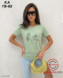 Женская футболка с рисунком