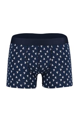 Trendyolmilla Man Cok Renkli 3lu Marine Desenli-Duz Paket Pamuklu Boxer TMNAW23BX00032  фото 7