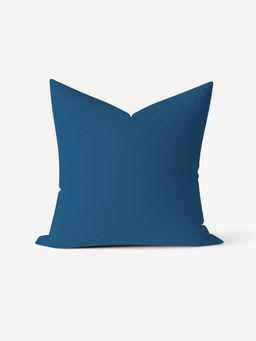 Наволочка сатин гладкокрашеный на молнии - Темный синий 70х70