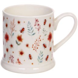 Цена за 2 шт. Кружка керамическая 380мл "Летний день", микс 4рисунка