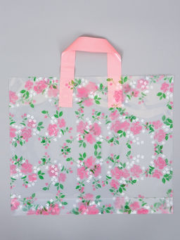 Цена за 50 шт. Пакет с петлевой ручкой "Только красота" 35 х 30 х 8, см, 60 мкм