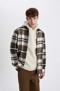 Рубашка Lumberjack с длинным рукавом в клетку обычного кроя