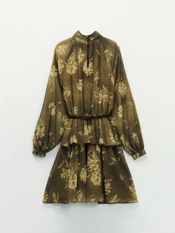 Платье мини с поясом / Zarina  фото 13