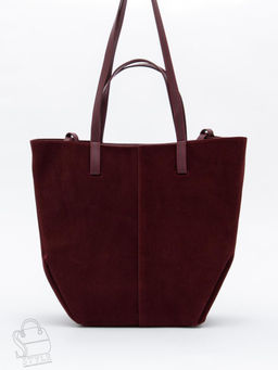 Сумка женская кожаная 2403YF angola red  Polina&Eiterou