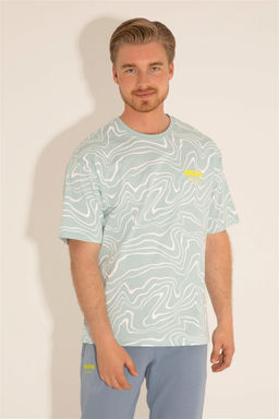 Мужская футболка водно-зеленого цвета - U.s. polo assn фото 9