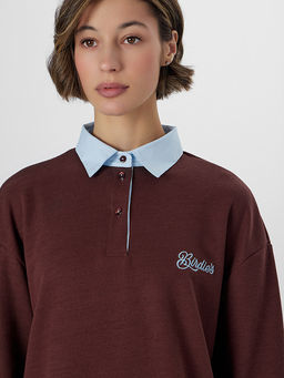 Джемпер женский бордовый - Mark formelle фото 4