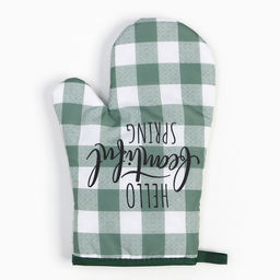 Варежка-прихватка Доляна Spring, 26х16 см, 100% п/э  фото 2