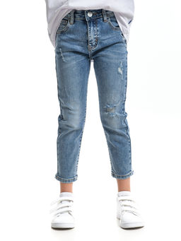 Детские джинсы 33-Е1014 синий