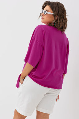 Футболка BegiModa 4093 малиновый  фото 3