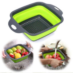 Дуршлаг силикон с ручками, Зелёный MB 31490-1 MAYER & BOCH - Mayer&boch фото 5