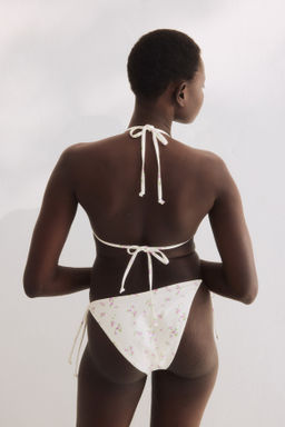 Top de bikini triangular con relleno - H&m фото 13