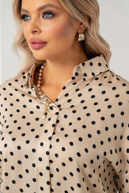 Блузка МД-24-16 горох - Took a look фото 5