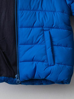 Kap??onlu Uzun Kollu Basic Erkek Bebek Fermuarl? Mont - Waikiki фото 3