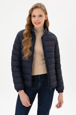 Kad_n Lacivert Mont Sepette S_rpriz _ndirim