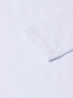 Лонгслив поло мужской MINAKU: Basic line MAN, размер 44, белый