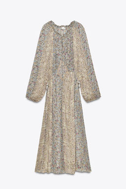 ZW COLLECTION METALLIC THREAD DRESS - Zara фото 6