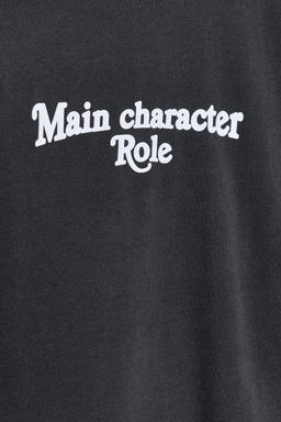 T-SHIRT WITH FRONT SLOGAN - Zara фото 7