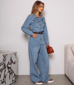 Комбинезон #КТ5209 (1), голубой