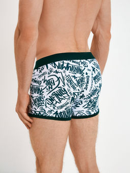 33104130004 Трусы боксер муж.в наборе из 3 шт Finn черно-зеленый - Infinity Lingerie фото 3